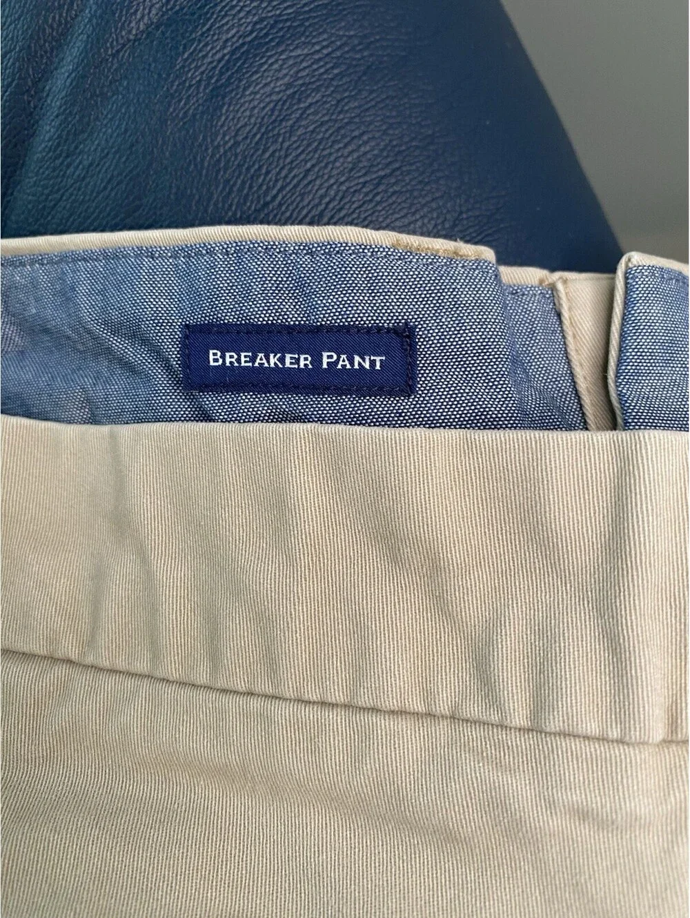Vineyard Vines Men's Breaker Pant Khaki Beige Flat Front Chino Pants 30x30